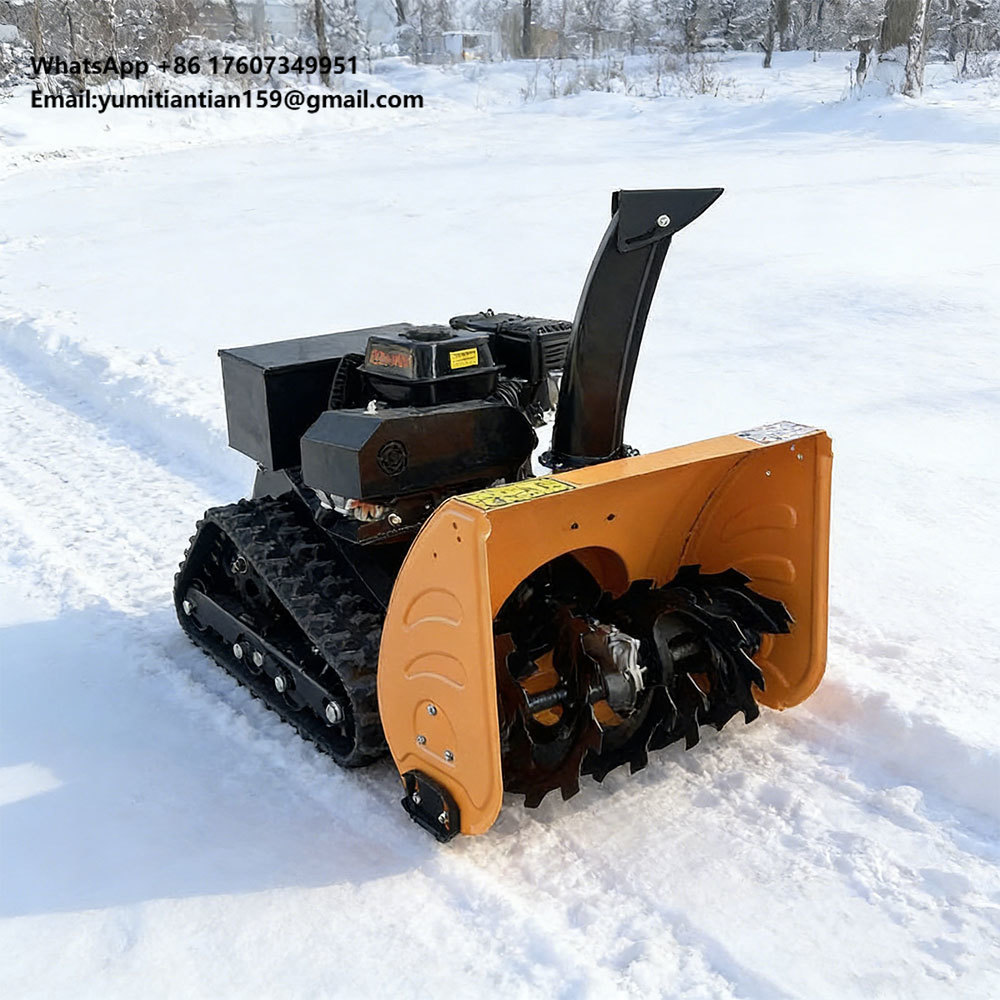 Robot Track - Woer soplador de nieve con Control