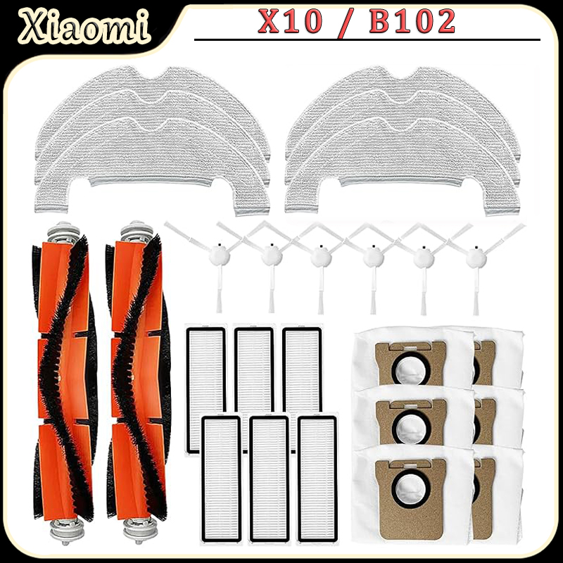 Robot Vacuum - Accesorios para Robot Aspirador Xiaomi X10/B102: