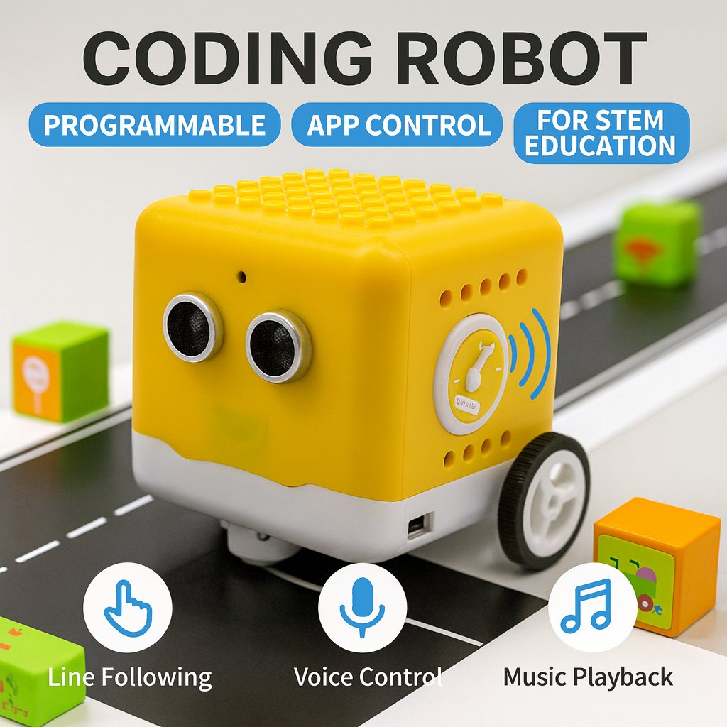 Microbit Robot - Kit de Robot programable Kidsbits, Robot