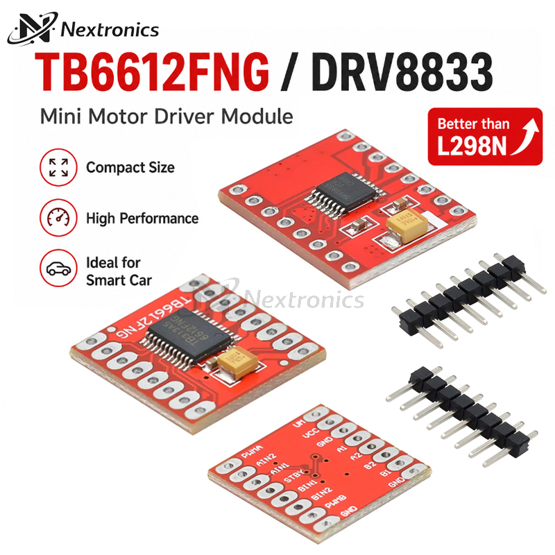 Microbit Robot - Módulo controlador de motor dual TB6612FNG