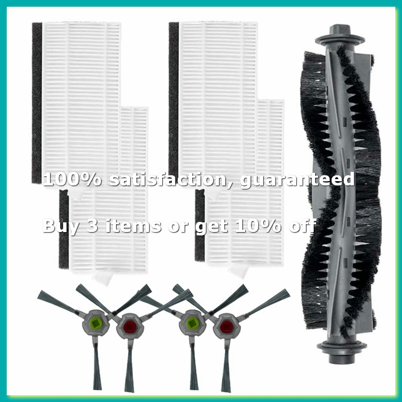 Robot Vacuum - ● Kit de cepillos laterales y