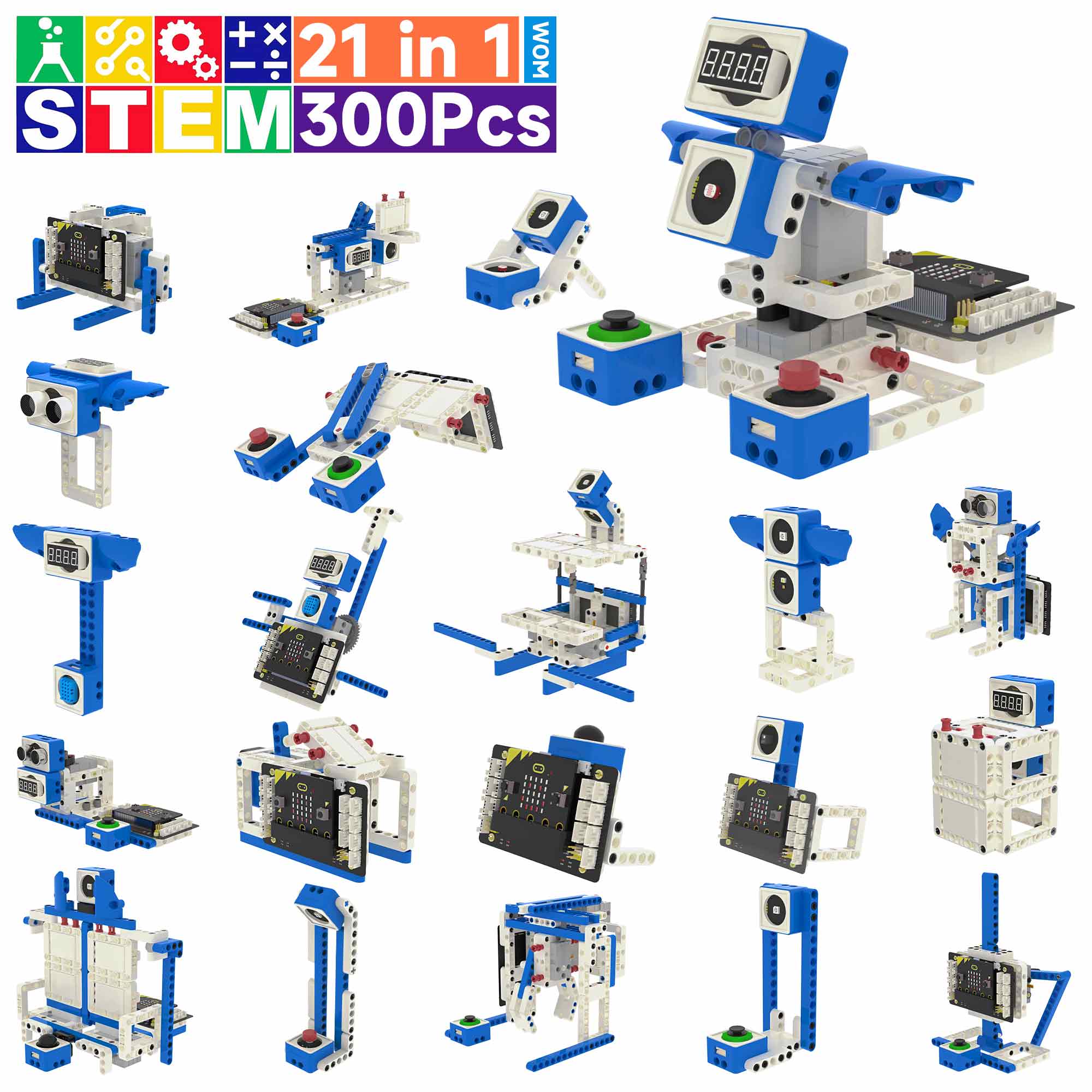 Microbit Robot - Kit de robótica de microbit 21