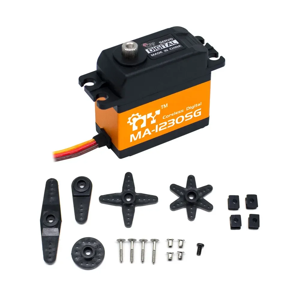 Robot Arm Metal - Servo Digital Impermeable MA-1230SG 36KG con