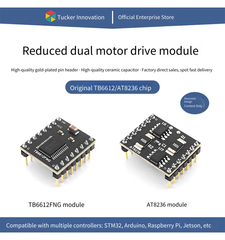 L298N Module - Módulo de Control de Motor TB6612