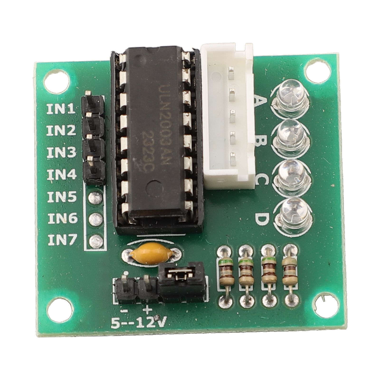 Motor paso a paso de 4 fases 2 - Uln2003 Driver reseña y precio