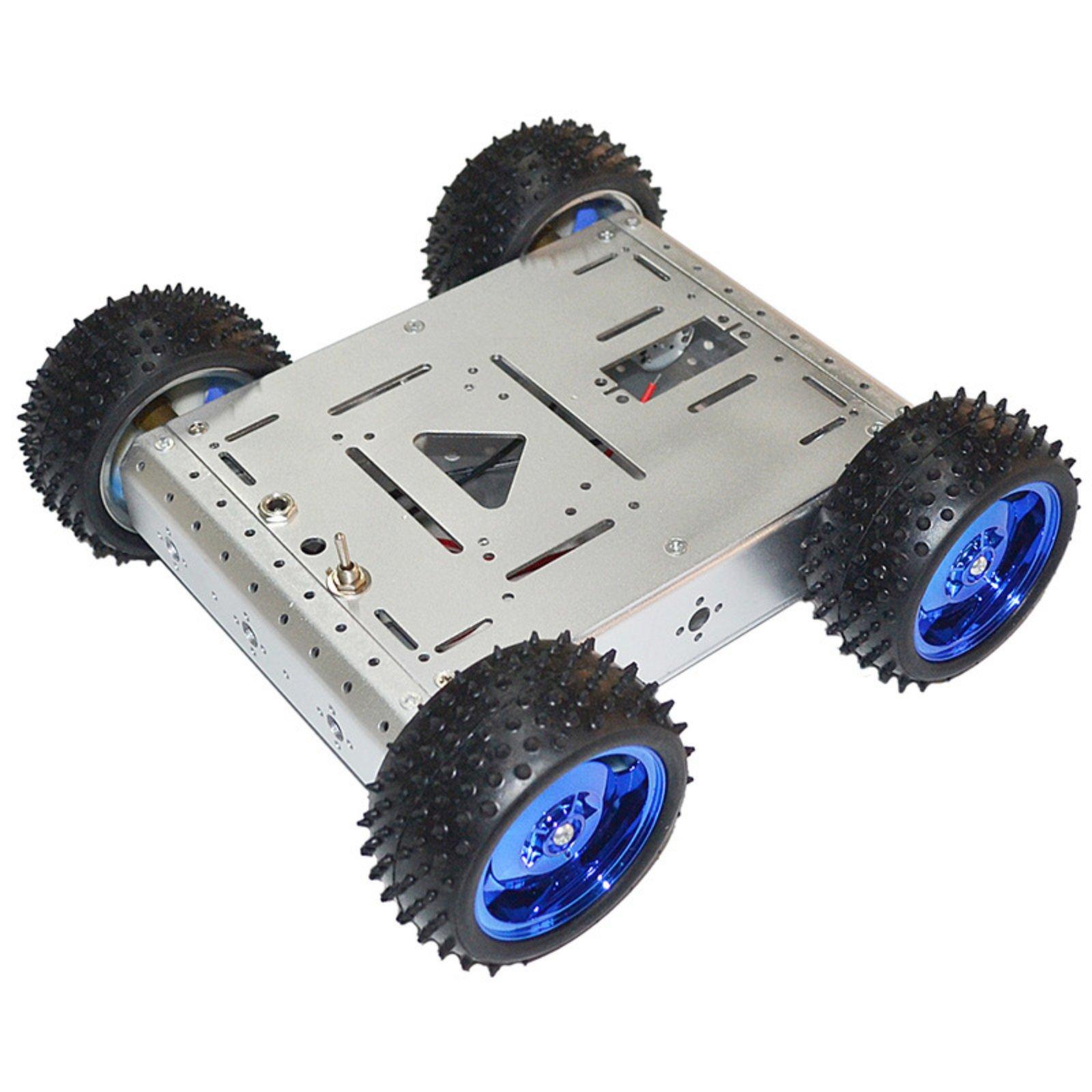 Chasis de coche inteligente 4W - Robot Wheel reseña y precio