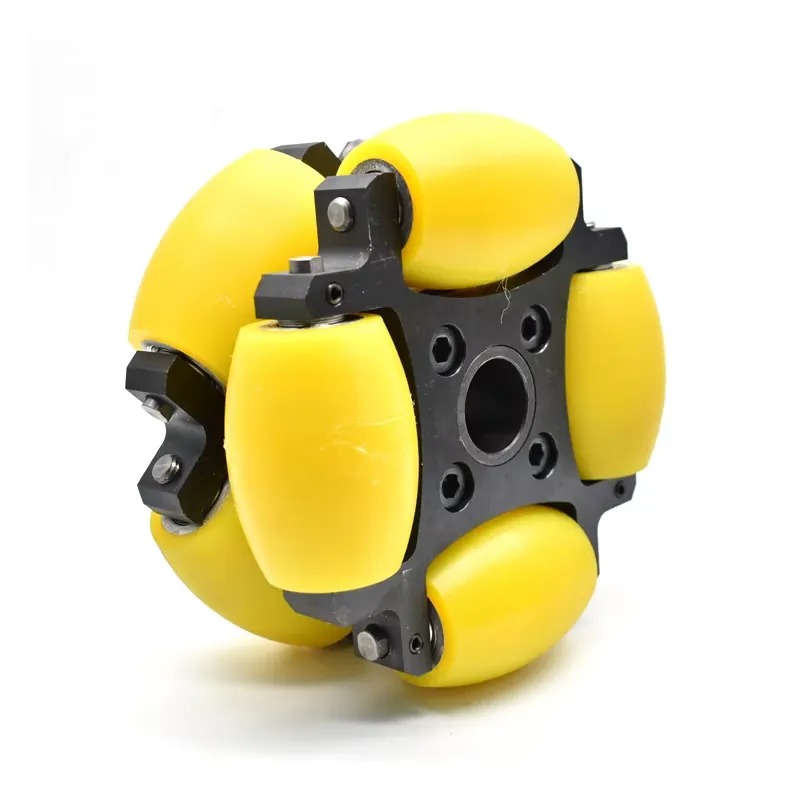 Rueda Mecanum de 152 mm con Ca - Omni Wheel reseña y precio