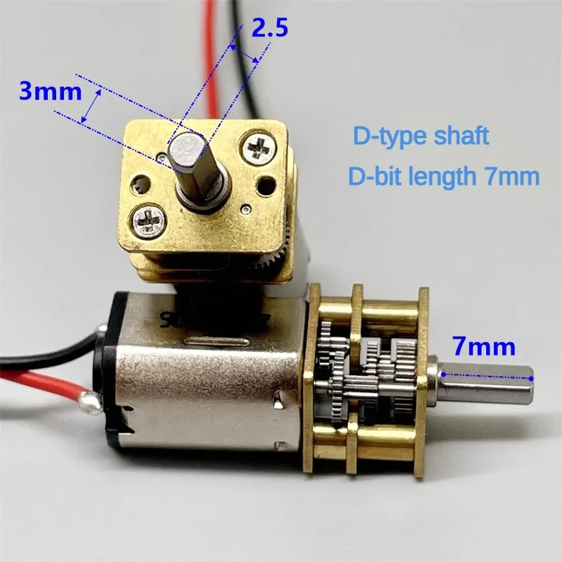 N20 DC 3V 18rpm 6V 36RPM Mini  - Geared Motor reseña y precio