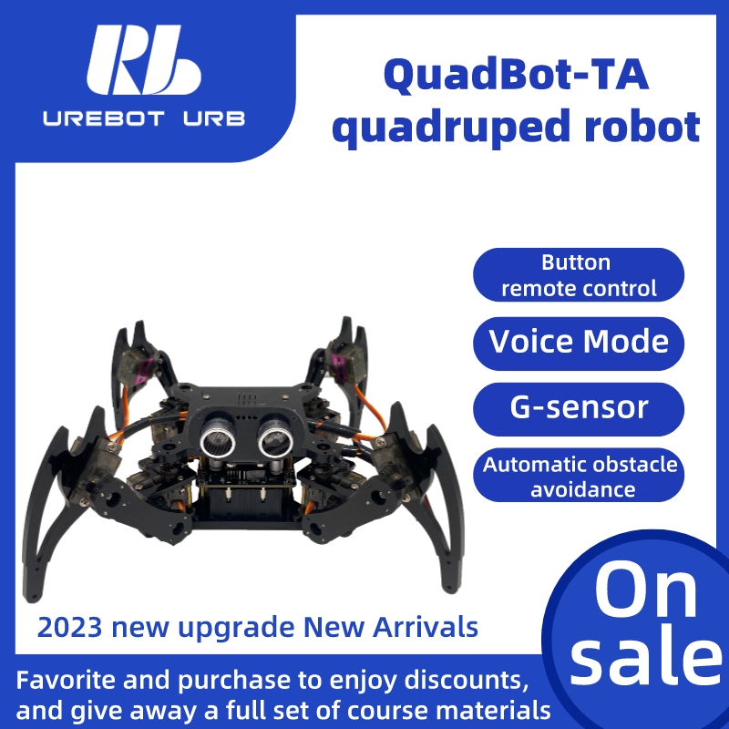 STEAM-Kit de Robot araña cuadr - Arduino Robot reseña y precio