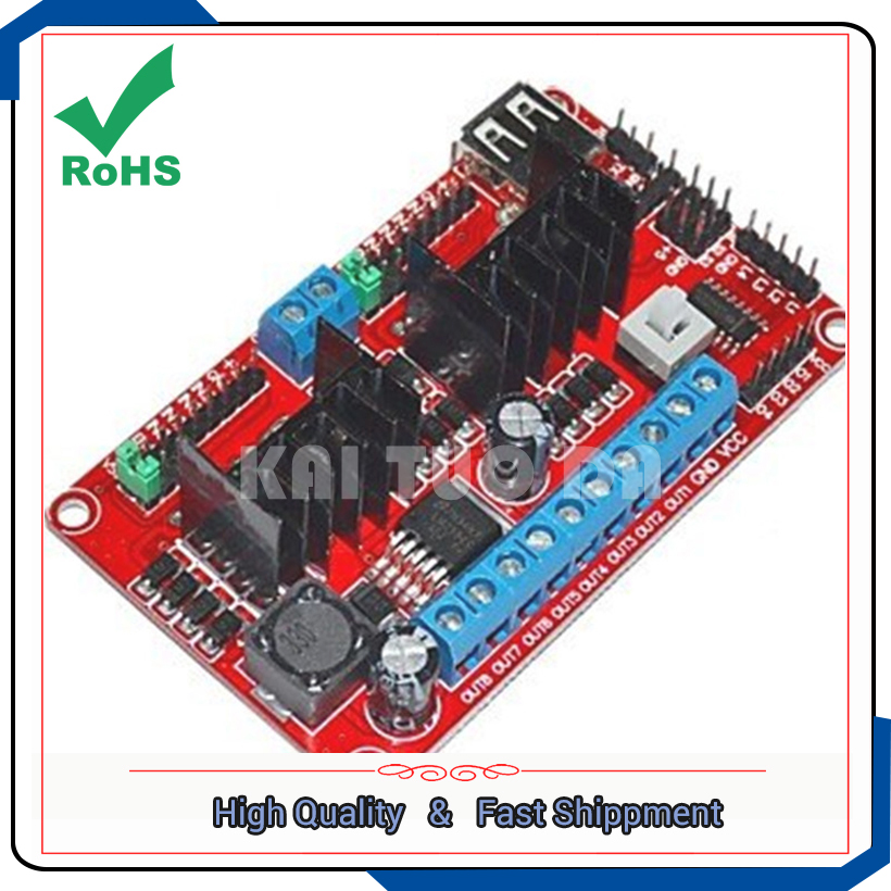 Módulo de accionamiento de mot - L298N Module reseña y precio