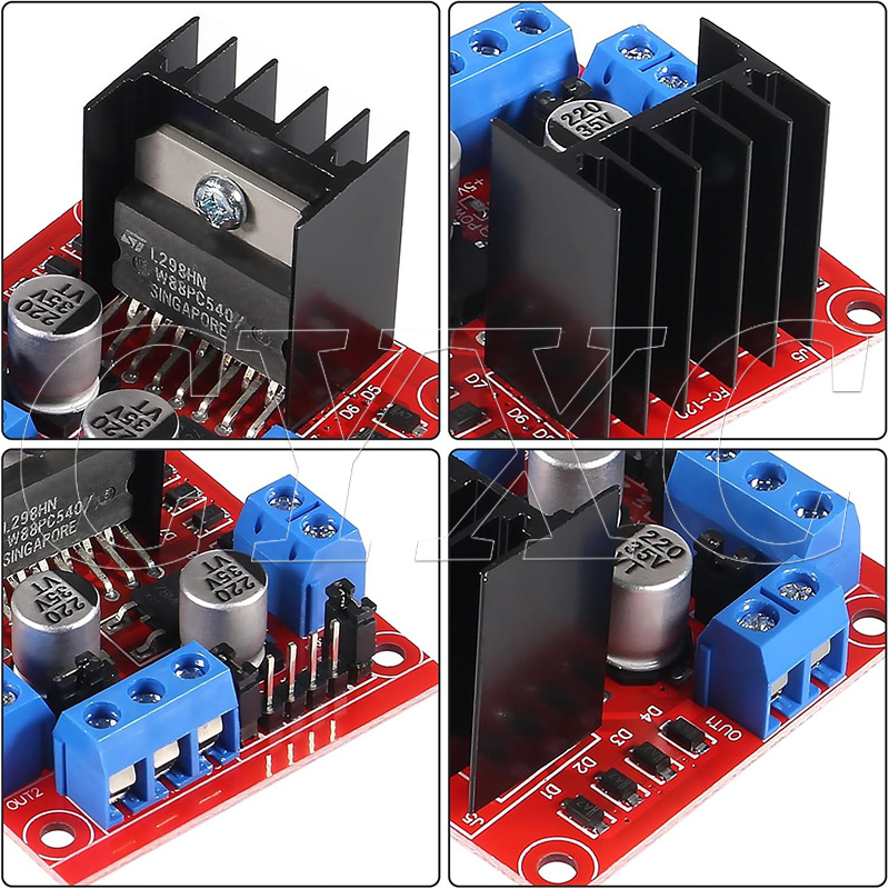 1-10PCS L298N Stepper Motor Dr - L298N Module reseña y precio