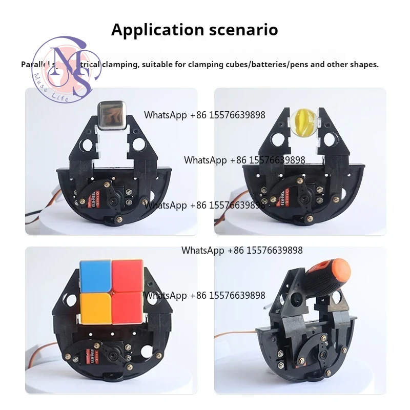 Pinza Servo Paralela Eléctrica - Robot Gripper Claw reseña y precio