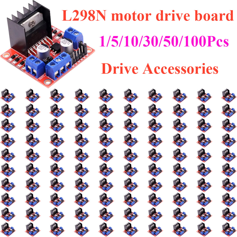 1~100 Piezas L298N Módulo de P - L298N Module reseña y precio