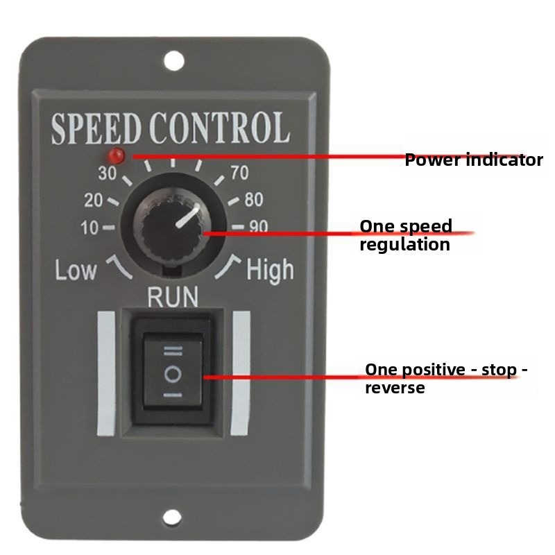 Controlador de velocidad del m - Geared Motor reseña y precio