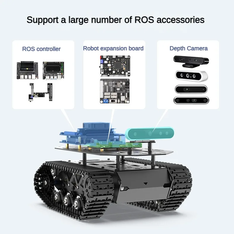 Kit de robot tanque con chasis - Robot Chassis reseña y precio