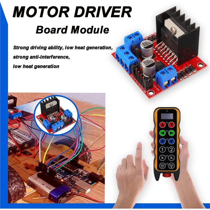 AEE7-4 Placa controladora de m - L298N Module reseña y precio