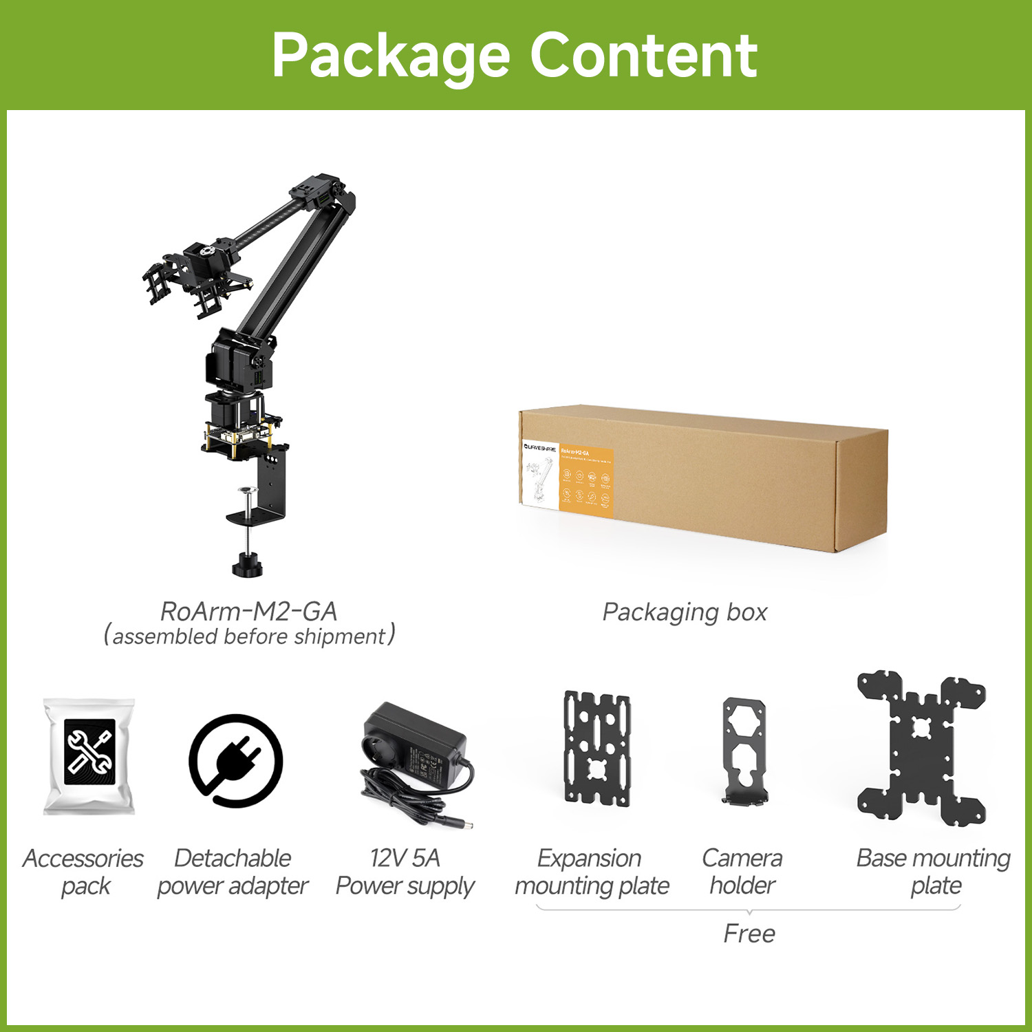 Kit de Brazo Robótico de Escri - Robot Arm Kit reseña y precio