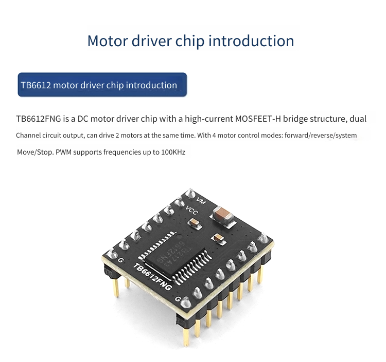 Módulo de Control de Motor TB6 - L298N Module reseña y precio