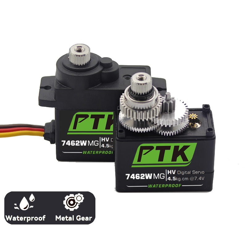 PTK 7462W MG engranaje de Meta - Sg90 Servo reseña y precio
