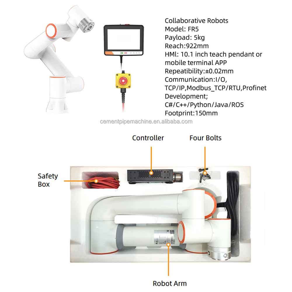 Brazo Robótico Colaborativo Fl - Robot Arm Metal reseña y precio