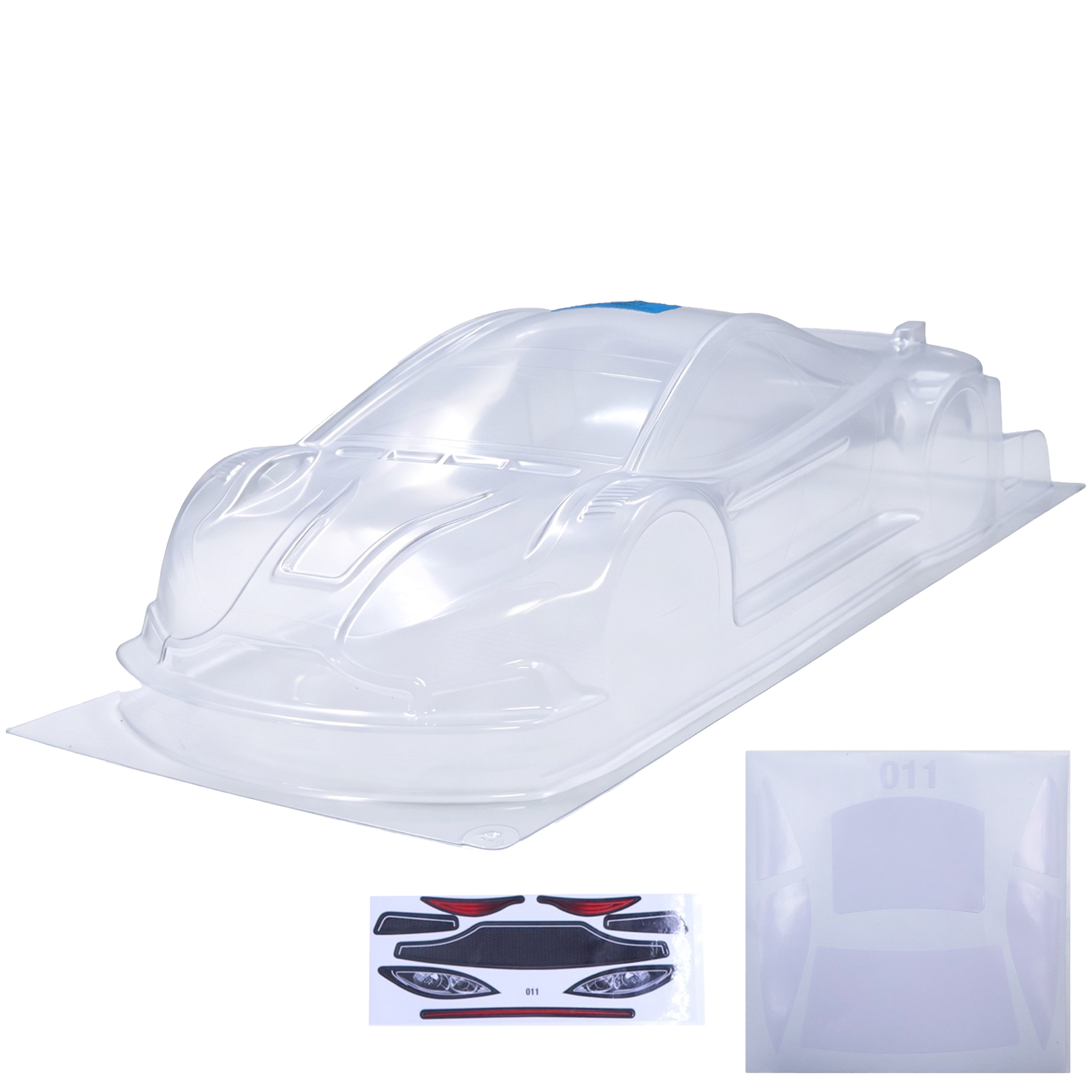 Carcasa transparente sin pinta - Robot Chassis reseña y precio