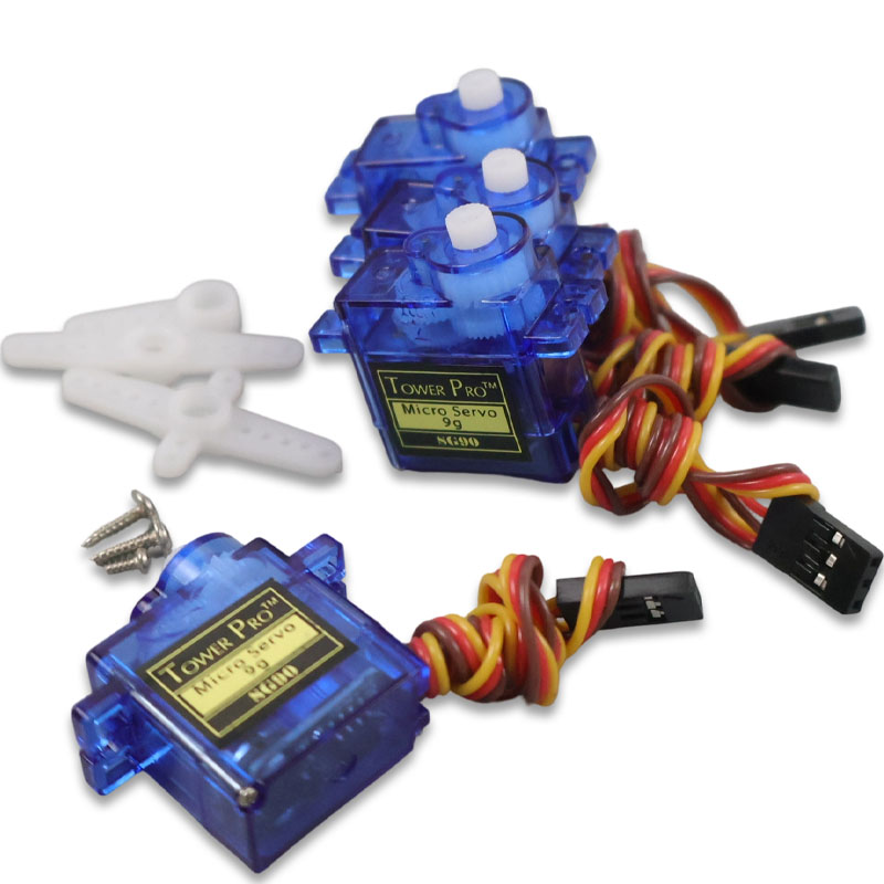 1/2/4 Piezas SG90 MG90S 9g Min - Sg90 Servo reseña y precio