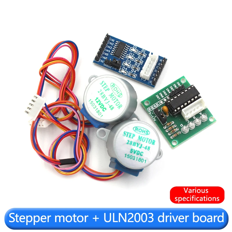 Motor paso a paso 28BYJ48, pla - Uln2003 Driver reseña y precio